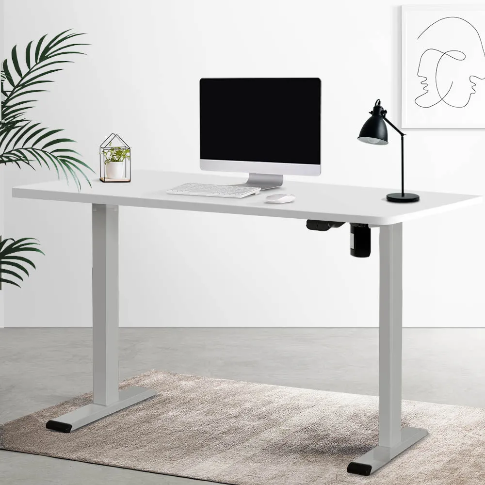 Motorised Adjustable Standing Desk 140CM White - Artiss