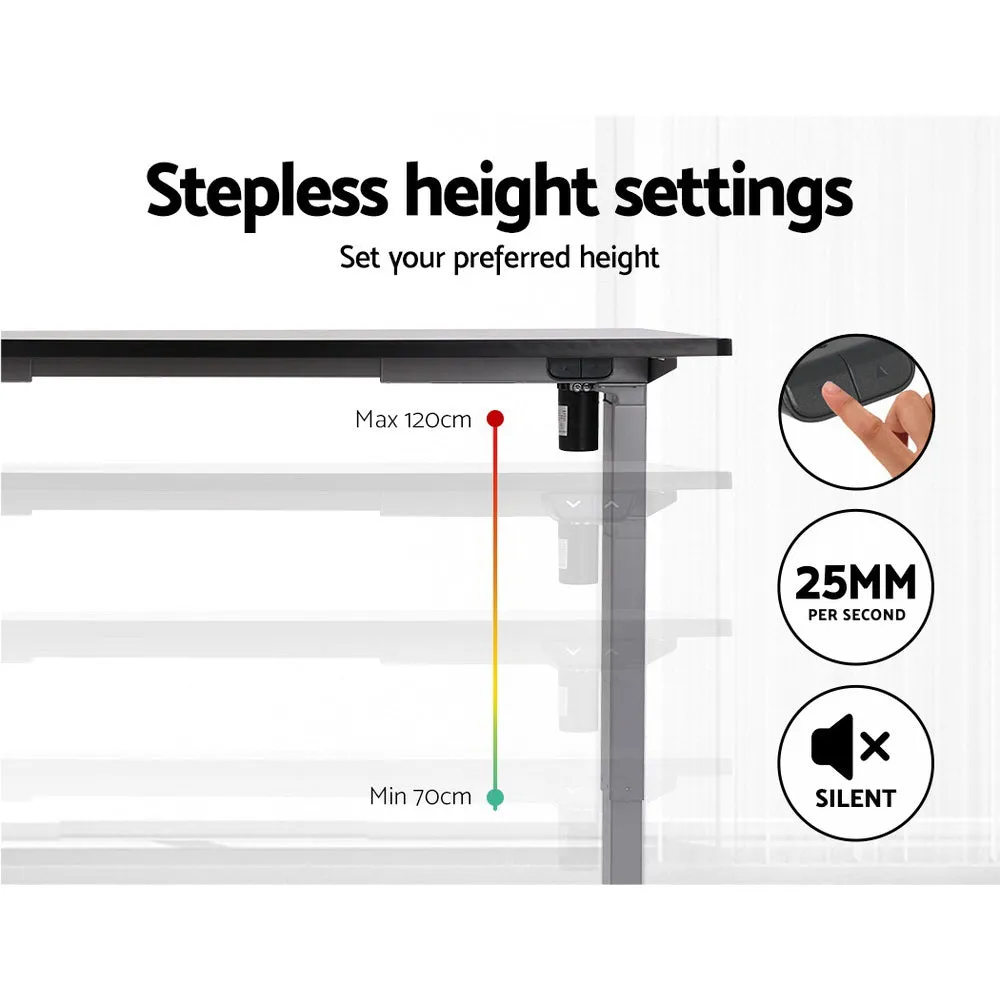 Motorised Height Adjustable Standing Desk Frame - Artiss