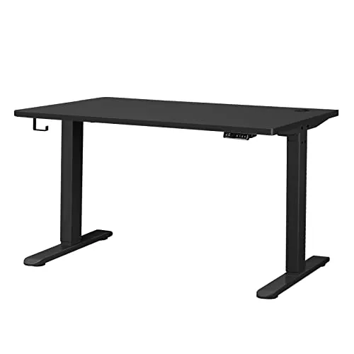 Oikiture Standing Desk Electric Height Adjustable Sit Stand Office Computer 140cm