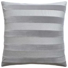 Parker Stripe Pewter Decorative Pillow Ryan Studio