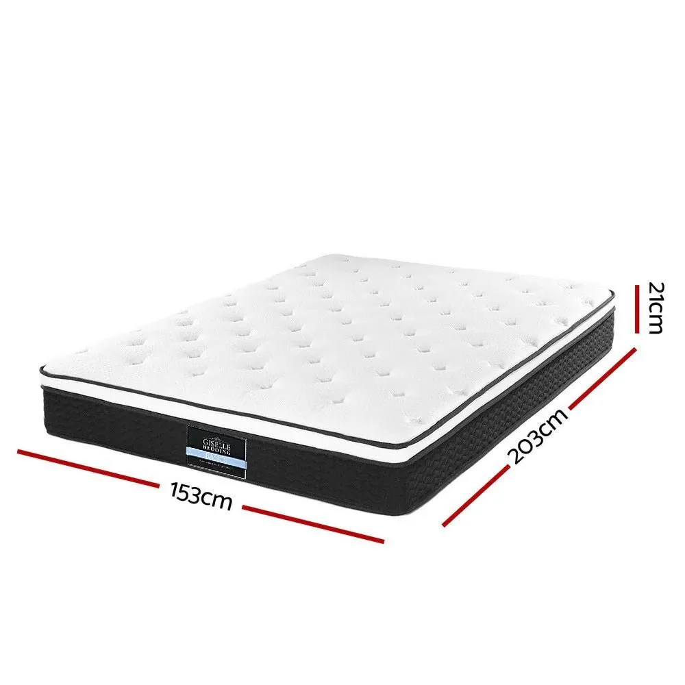 Queen Package | Fion Boucle Storage Bed & Bonita Euro Top Mattress (Medium Firm)