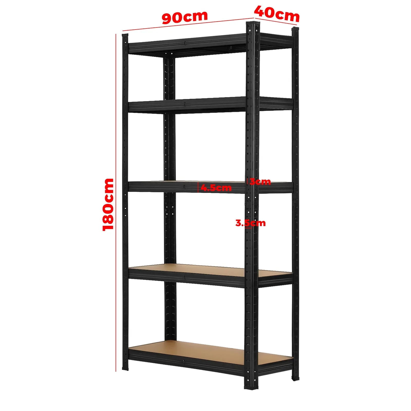 Sharptoo 2x1.8m Garage Shelving Shelves Warehouse Storage Rack Pallet Racking