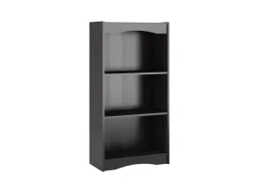 Small Bookcase in Black, 48"