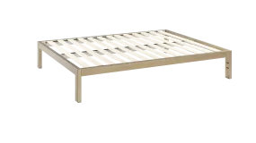 The Frame Gold Brushed - Steel Bed Frame