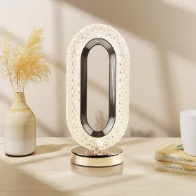 Touch Control Crystal Table Lamp