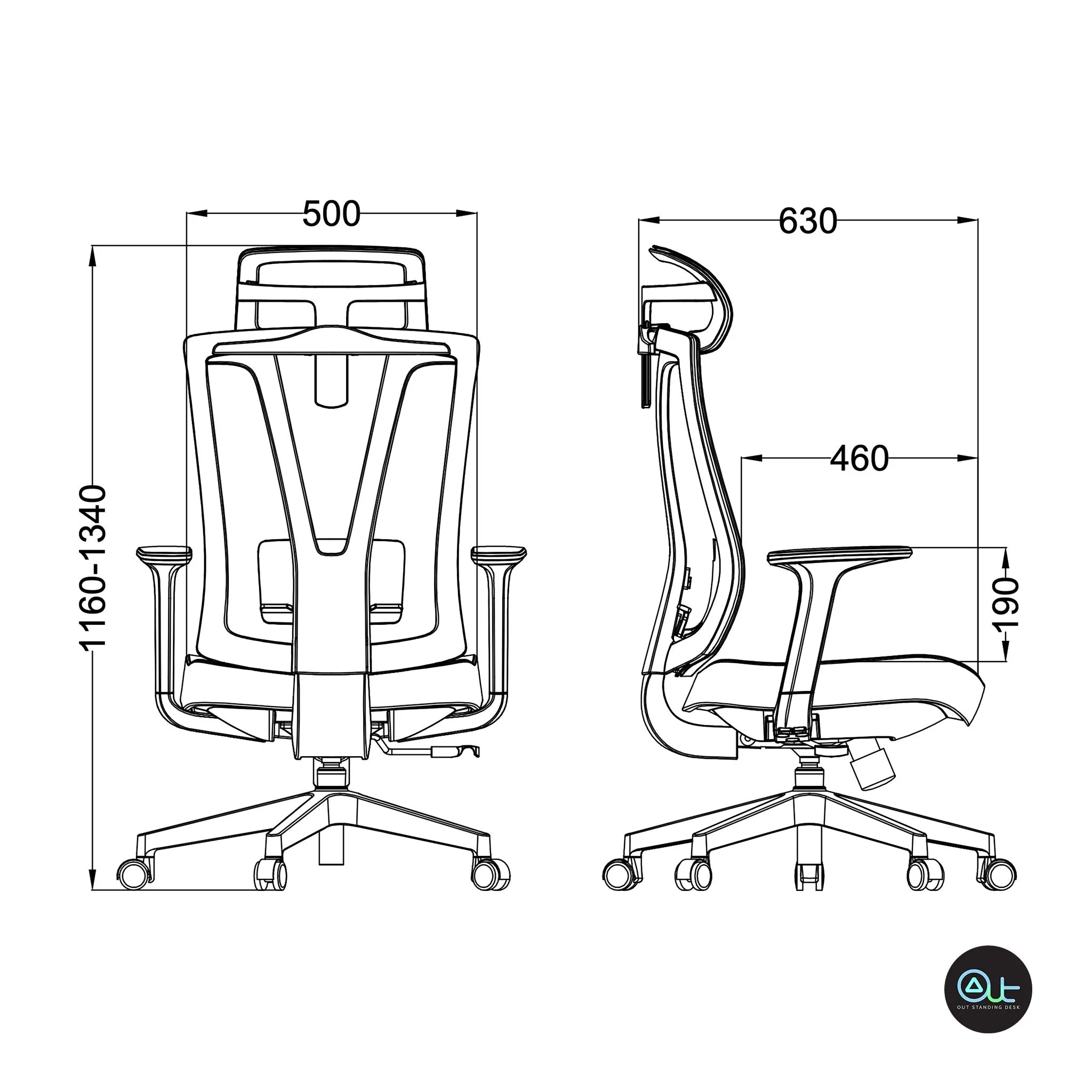 Urban Office Chair U033A