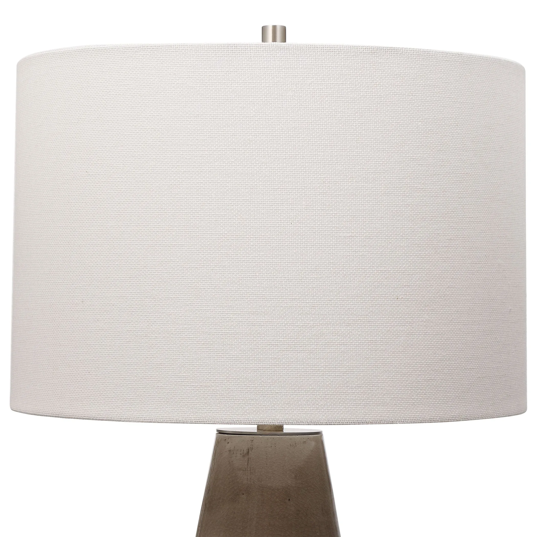 Uttermost Volterra Taupe-Gray Table Lamp