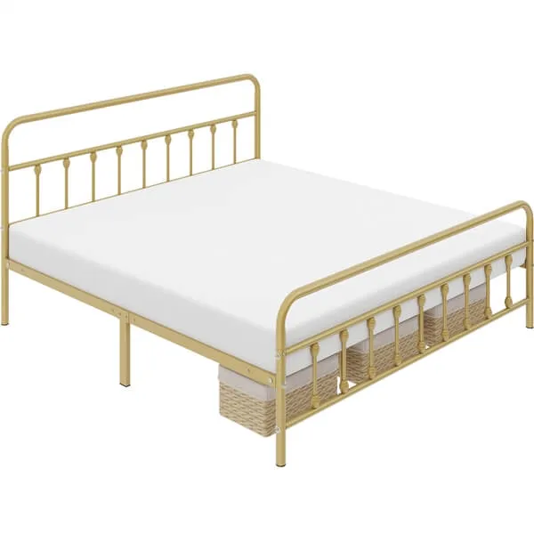 Yaheetech Classic Metal Platform Bed Frame