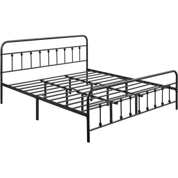 Yaheetech Iron Bed Frame