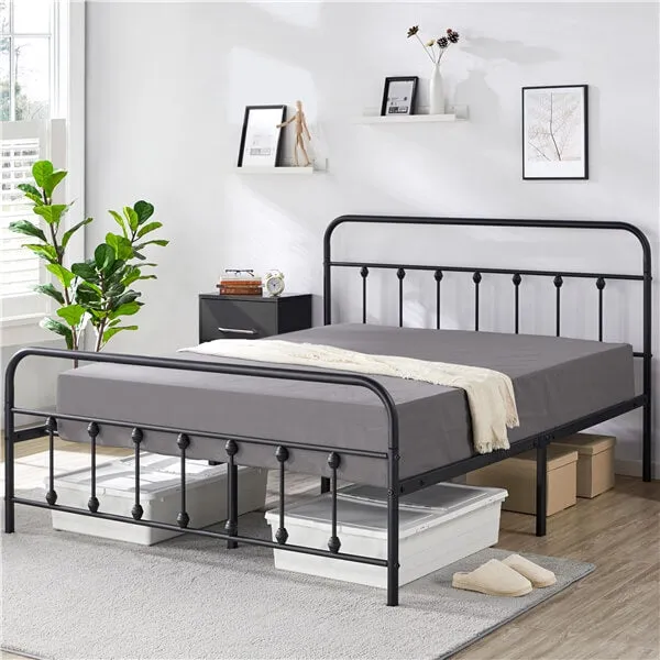 Yaheetech Iron Bed Frame